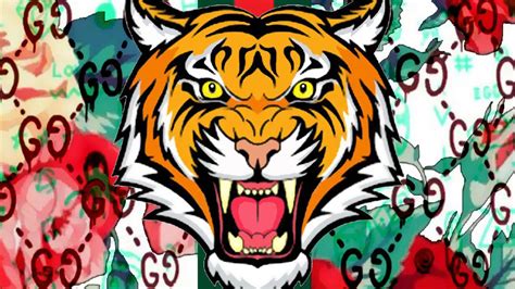 gucci tiger wallpaper dupe